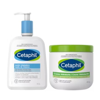 Cetaphil Creme + Loção Limpeza Pack Cetaphil Creme + Loção Limpeza Pack